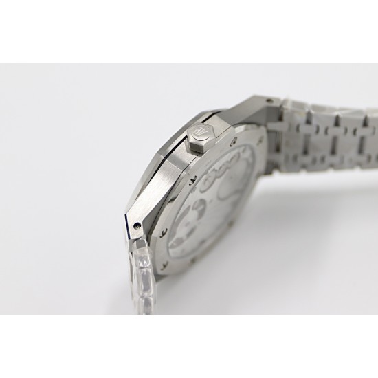 Audemars Piguet-Royal Oak Tourbillon SS/SS Purple Flying Tourbillon