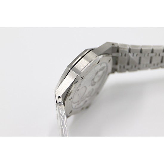 Audemars Piguet-Royal Oak Tourbillon SS/SS Purple Flying Tourbillon