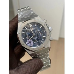 Audemars Piguet-Royal Oak Chrono 26240ST 41mm SS/SS Black Dial APS SH4401 Super Clone