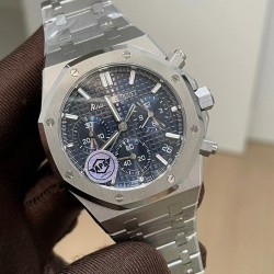 Audemars Piguet-Royal Oak Chrono 26240ST 41mm SS/SS Black Dial APS SH4401 Super Clone