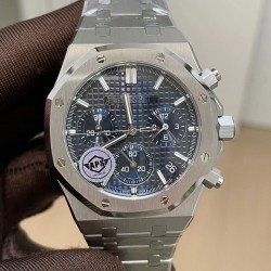Audemars Piguet-Royal Oak Chrono 26240ST 41mm SS/SS Black Dial APS SH4401 Super Clone