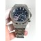 Audemars Piguet-Royal Oak Chrono 26240ST 41mm SS/SS Blue Dial APS SH4401 Super Clone