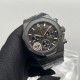 Audemars Piguet-Royal Oak Chrono 26240CE 41mm Ceramic/Cer Black Dial APS SH4401 Super Clone