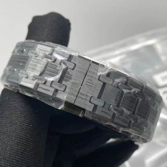 Audemars Piguet-Royal Oak Chrono 26240CE 41mm Ceramic/Cer Black Dial APS SH4401 Super Clone