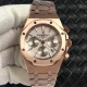 Audemars Piguet-Royal Oak Chronograph 26331ST RG/RG White OMF A7750