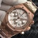 Audemars Piguet-Royal Oak Chronograph 26331ST RG/RG White OMF A7750