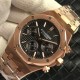Audemars Piguet-Royal Oak Chronograph 26331ST RG/RG F.Black OMF A7750