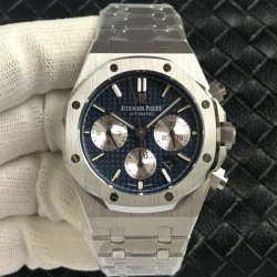 Audemars Piguet-Royal Oak Chrono 26331 SS/SS Blue/White IPF A7750