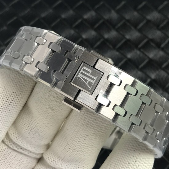 Audemars Piguet-Royal Oak Chrono 26331 SS/SS Black/White IPF A7750