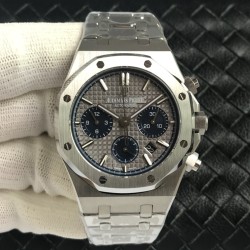 Audemars Piguet-Royal Oak Chrono 26331ST 41mm SS/SS Grey/Blk BF A7750
