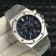 Audemars Piguet-Royal Oak Chronograph 26331ST SS/SS Grey/Blue OMF A7750