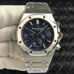 Audemars Piguet-Royal Oak Chronograph 26331ST SS/SS Grey/Blue OMF A7750