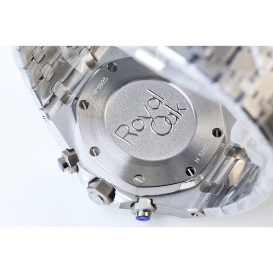 Audemars Piguet-Royal Oak Chrono 26331 SS/SS White/Black IPF A7750