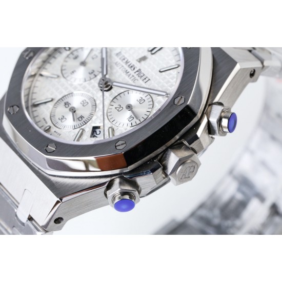 Audemars Piguet-Royal Oak Chrono 26331ST 41mm SS/SS White/Blk APW+F DD4801