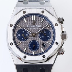 Audemars Piguet-Royal Oak Chronograph 26331ST SS/SS Grey/Blue OMF A7750