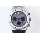 Audemars Piguet-Royal Oak Chronograph 26331ST SS/SS Grey/Blue OMF A7750