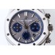 Audemars Piguet-Royal Oak Chronograph 26331ST SS/SS Grey/Blue OMF A7750
