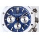 Audemars Piguet-Royal Oak Chrono 26331 SS/SS Blue/White IPF A7750