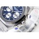 Audemars Piguet-Royal Oak Chrono 26331 SS/SS Blue/White IPF A7750