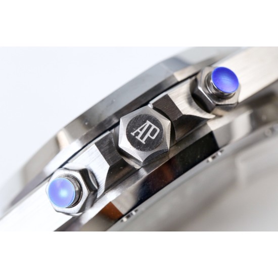 Audemars Piguet-Royal Oak Chrono 26331 SS/SS Blue/White IPF A7750