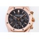 Audemars Piguet-Royal Oak Chronograph 26331ST RG/RG F.Black OMF A7750