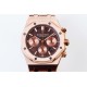 Audemars Piguet-Royal Oak Chrono 26331 RG/RG Brown/RG IPF A7750