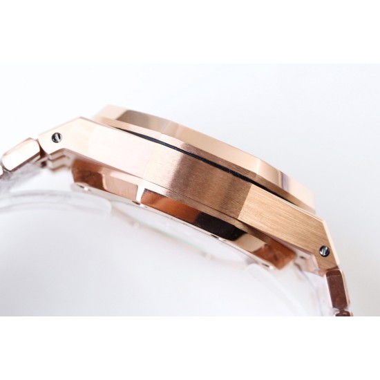 Audemars Piguet-Royal Oak Chrono 26331 RG/RG Brown/RG IPF A7750