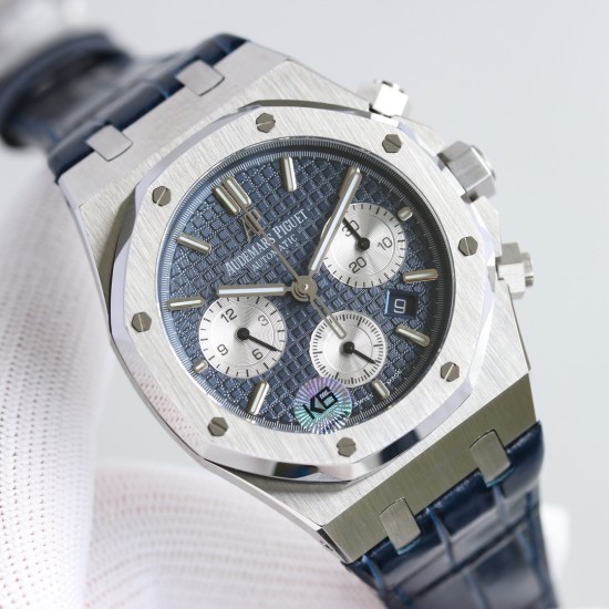 Audemars Piguet-Royal Oak Chrono 26331ST SS/LE Wht/Blk OMF V2 A7750
