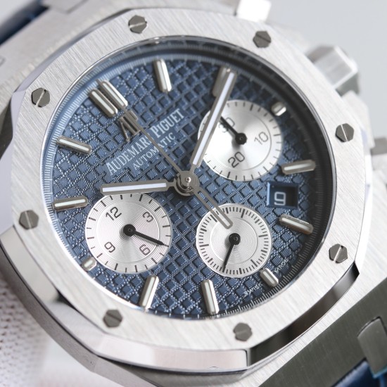Audemars Piguet-Royal Oak Chrono 26331ST SS/LE Wht/Blk OMF V2 A7750