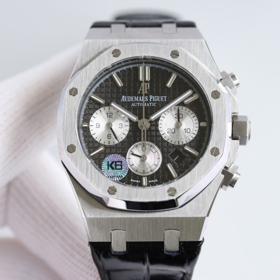 Audemars Piguet-Royal Oak Chrono 26331ST SS/LE Black/White OMF V2 A7750