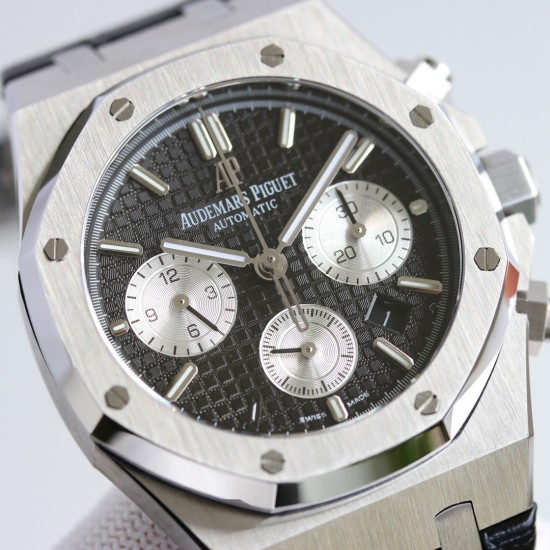 Audemars Piguet-Royal Oak Chrono 26331ST SS/LE Black/White OMF V2 A7750