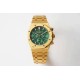 Audemars Piguet-Royal Oak Chrono 26331 YG/YG Green/Stk A7750