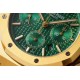 Audemars Piguet-Royal Oak Chrono 26331 YG/YG Green/Stk A7750