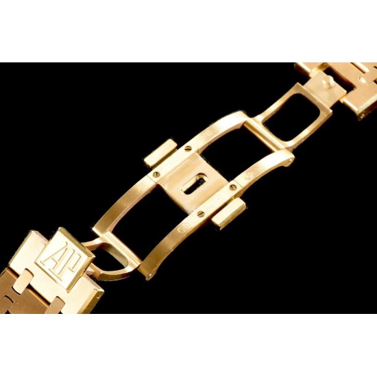 Audemars Piguet-Royal Oak Chronograph 26331ST YG/YG Black OMF A7750