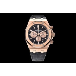 Audemars Piguet-Royal Oak Chronograph 26331ST RG/LE Black OMF A7750