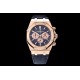 Audemars Piguet-Royal Oak Chronograph 26331ST RG/LE Blue OMF A7750