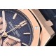 Audemars Piguet-Royal Oak Chronograph 26331ST RG/LE Blue OMF A7750