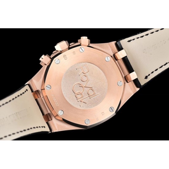 Audemars Piguet-Royal Oak Chronograph 26331ST RG/LE Blue OMF A7750