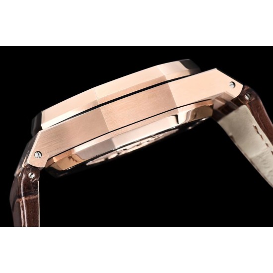 Audemars Piguet-Royal Oak Chronograph 26331ST RG/LE Brwn OMF A7750