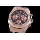 Audemars Piguet-Royal Oak Chronograph 26331ST RG/RU Brwn OMF A7750
