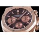 Audemars Piguet-Royal Oak Chronograph 26331ST RG/RU Brwn OMF A7750