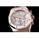 Audemars Piguet-Royal Oak Chronograph 26331ST RG/RU Wht/Wht OMF A7750