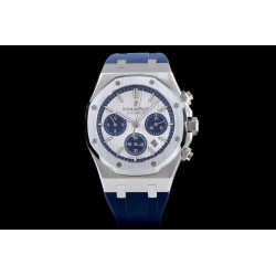 Audemars Piguet-Royal Oak Chrono 26331ST SS/RU Wht/Blue BF V2 A7750