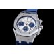 Audemars Piguet-Royal Oak Chrono 26331ST SS/RU Wht/Blue BF V2 A7750