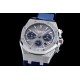 Audemars Piguet-Royal Oak Chronograph 26331ST SS/RU Grey/Blue BF A7750