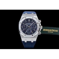 Audemars Piguet-Royal Oak Chronograph 26331 SS/RU Blue/Blue BF A7750