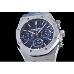 Audemars Piguet-Royal Oak Chronograph 26331 SS/RU Blue/Blue BF A7750