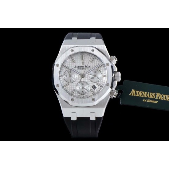 Audemars Piguet-Royal Oak Chrono 26331ST SS/RU Wht/Wht BF V2 A7750