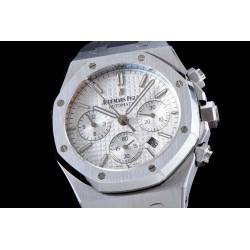 Audemars Piguet-Royal Oak Chrono 26331ST SS/RU Wht/Wht BF V2 A7750