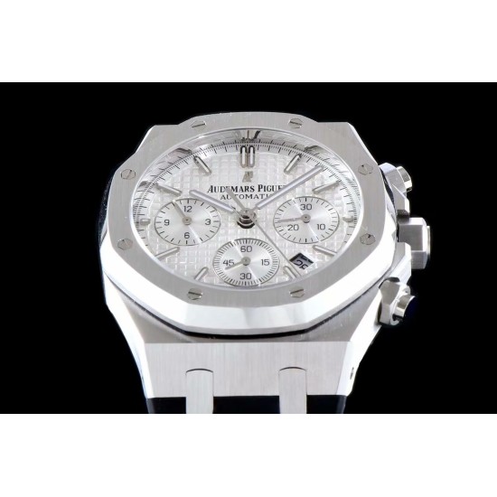 Audemars Piguet-Royal Oak Chrono 26331ST SS/RU Wht/Wht BF V2 A7750
